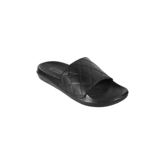 Men Black Casual Slippers