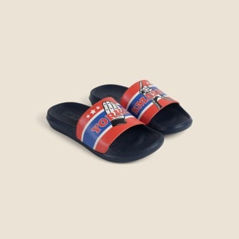 Metro Men Blue-Multi Casual Slippers(SKU: 207-66-54-40)