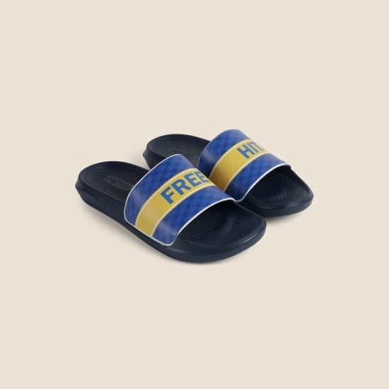 Men Blue Casual Slippers