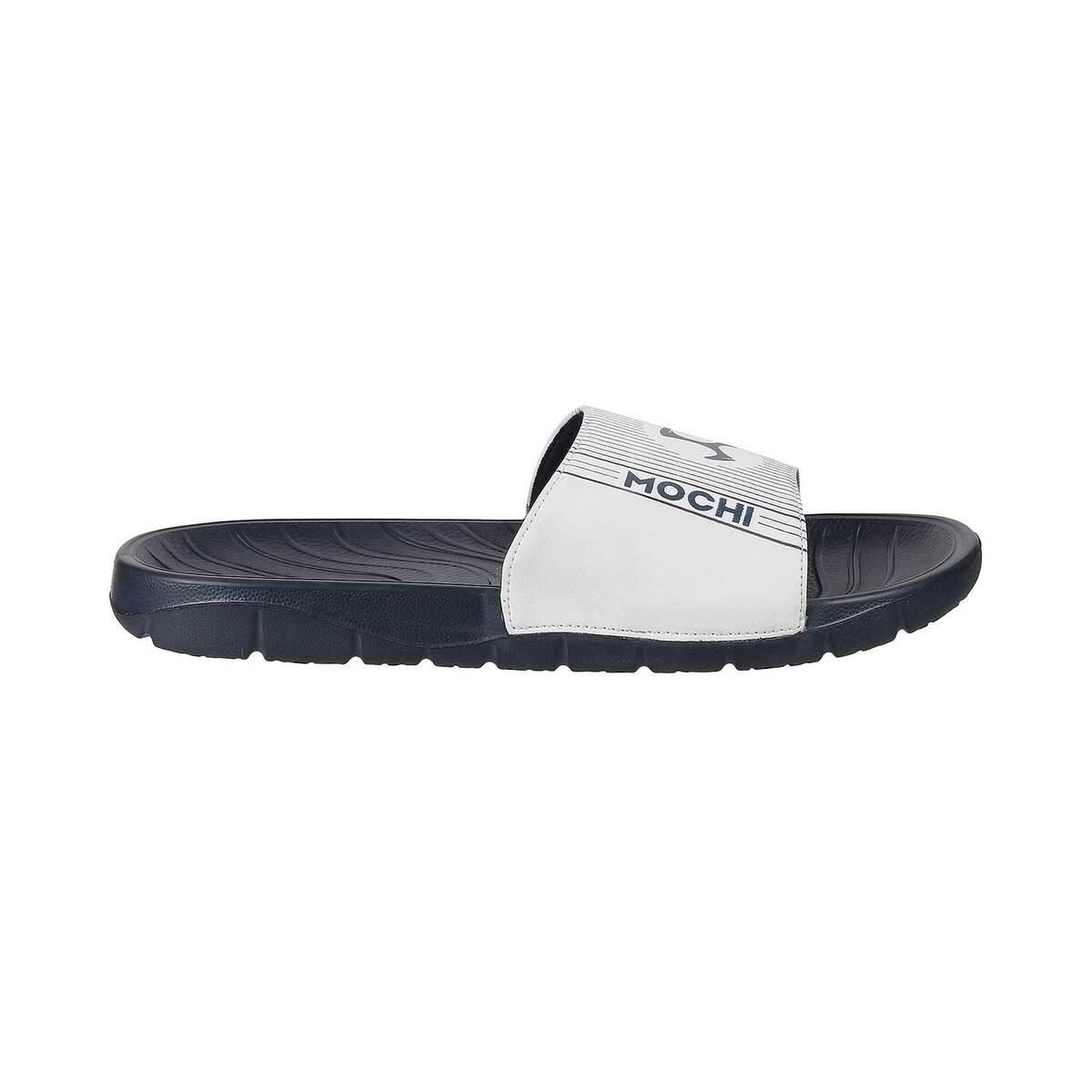 mochi white slippers