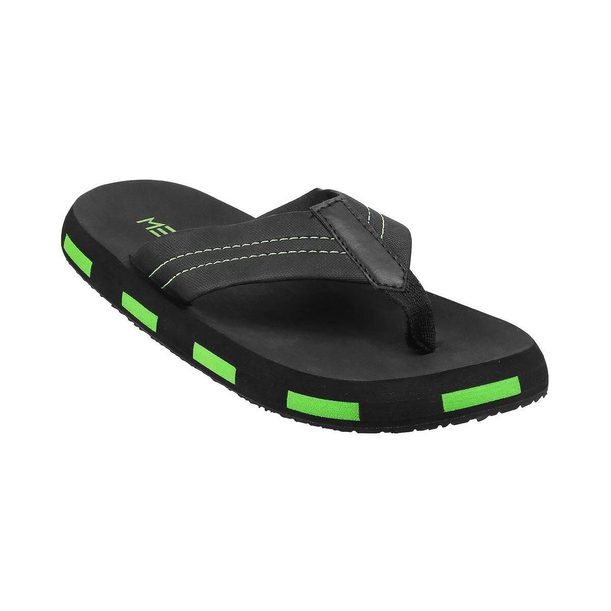 Buy Men Black Casual Slippers Online SKU 207 802 11 42 Metro