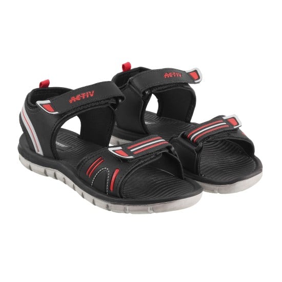 Men Black Casual Sandals
