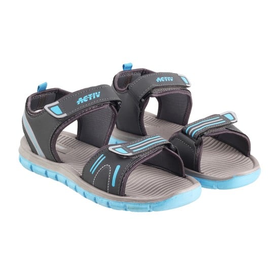 Men Grey Casual Sandals