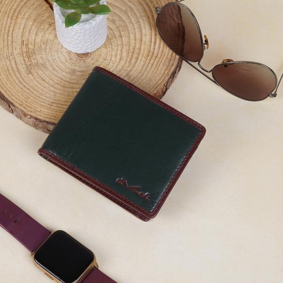 Men Green Wallet