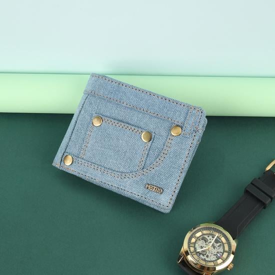 Men Light-blue Wallet