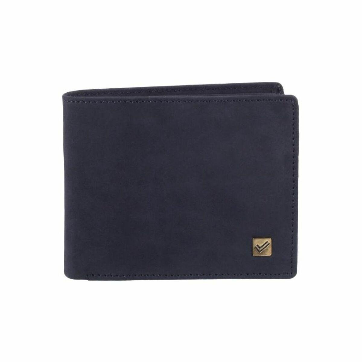 Buy Men Black Solid Genuine Leather Wallet Online - 658791 | Louis Philippe