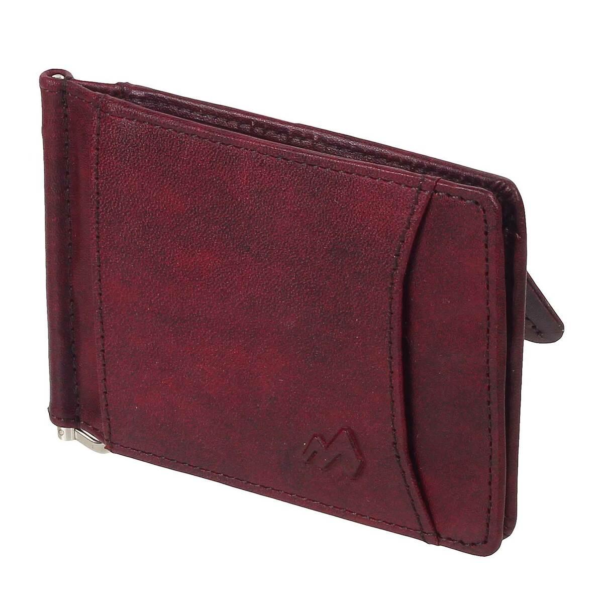 The Money Bag|men's Genuine Leather Wallet With Hasp & Coin Pocket -  Cowhide Clutch