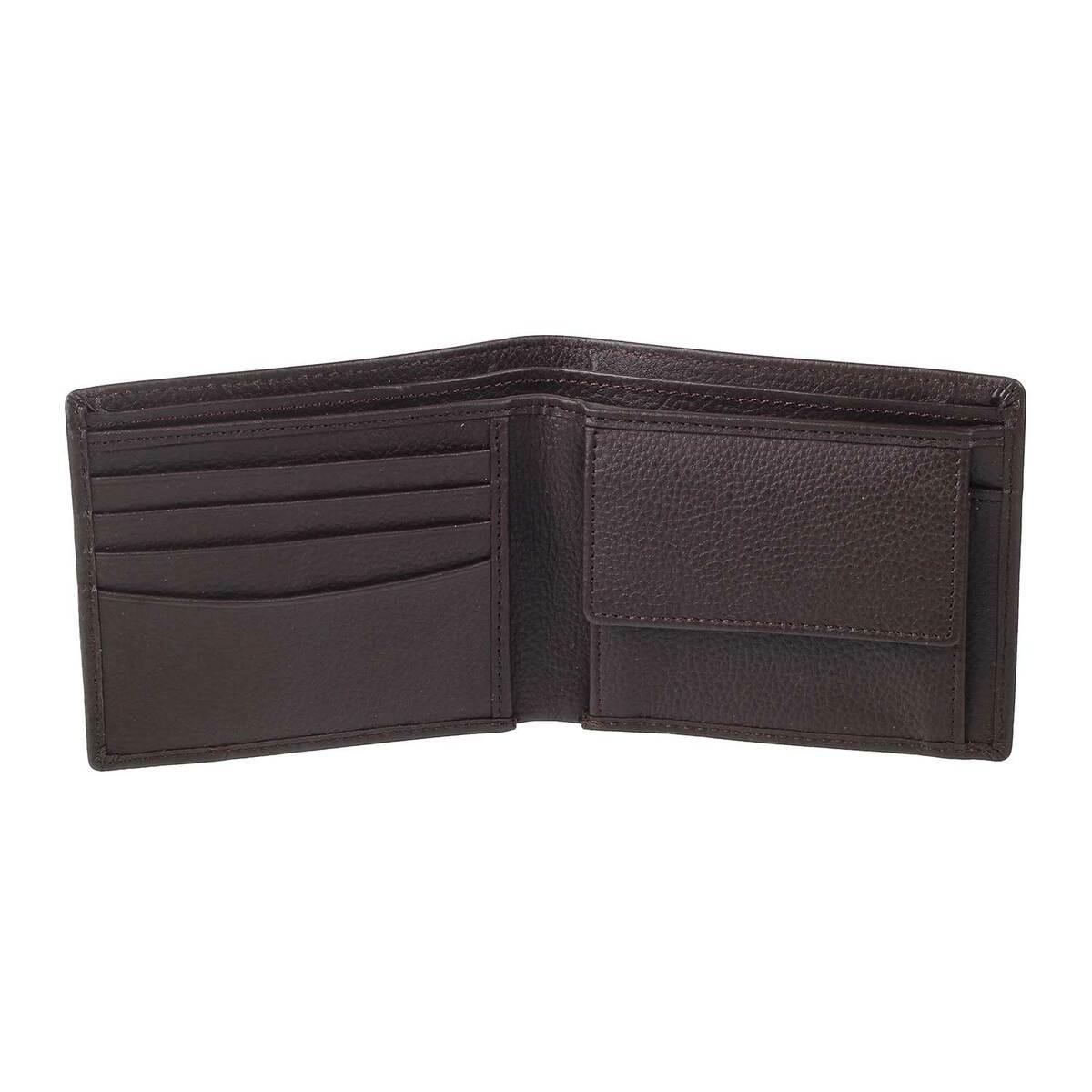 Buy MOCHI Mens Leather Black Trifold (One Size) at Amazon.in