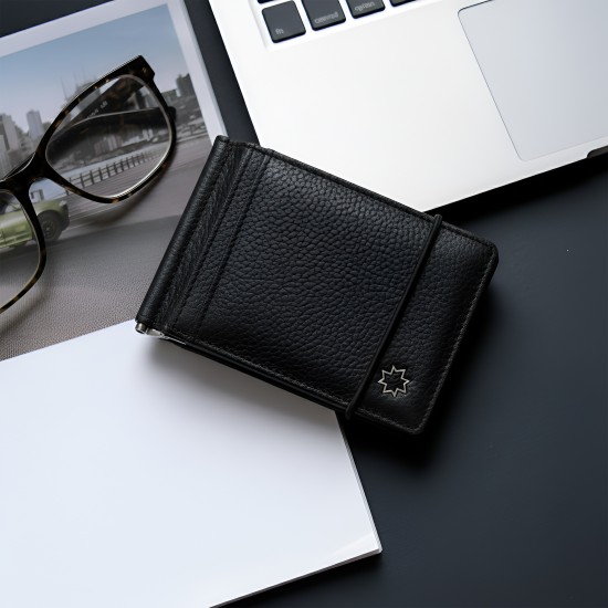 Men Black Wallet