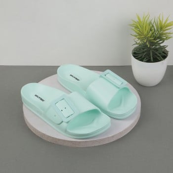 Walkway Women Light-green Casual Slippers(SKU: 212-15-60-37)