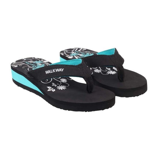 Women Black Casual Slippers