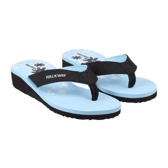 Women Light-blue Casual Slippers