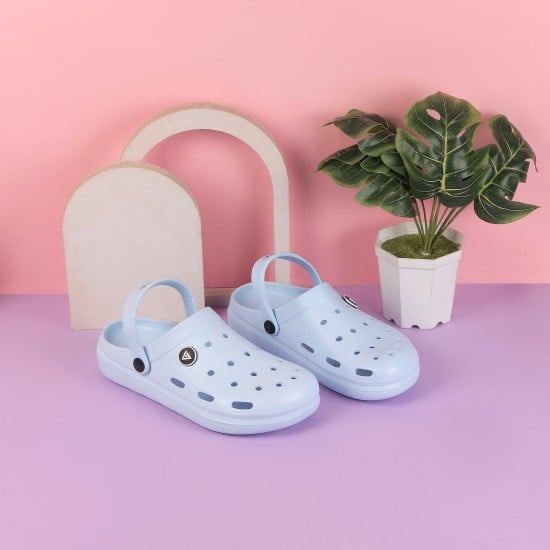 Women Light-blue Casual Sandals