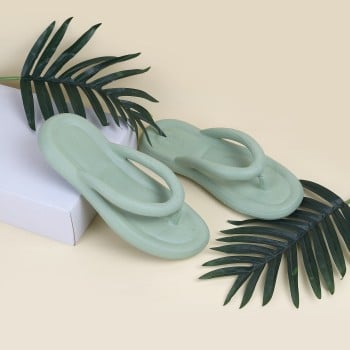 Walkway Women Light-green Casual Slippers(SKU: 212-51-60-36)