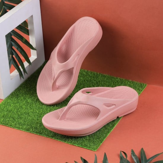 Women Pink Casual Slippers