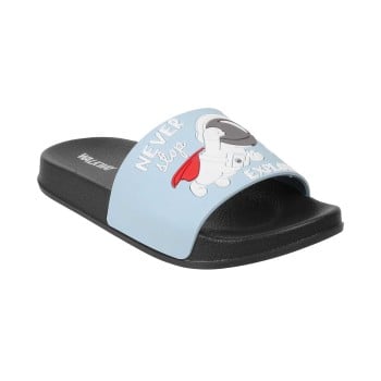 Walkway Girls Blue Casual Slippers(SKU: 213-15-45-32)