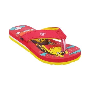 Walkway Boys Red Casual Slippers(SKU: 213-28-18-25)