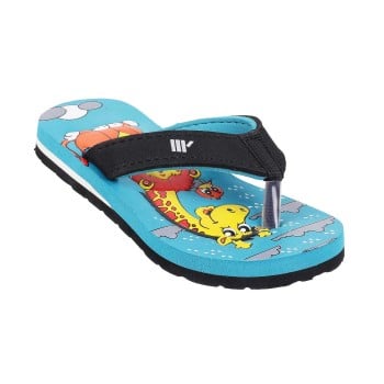 Walkway Boys Turquoise Casual Slippers(SKU: 213-28-83-26)