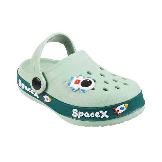 Girls Green Casual Sandals