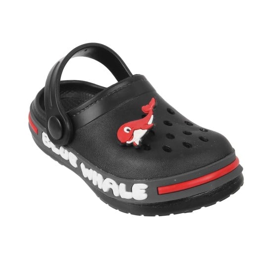 Girls Black Casual Sandals