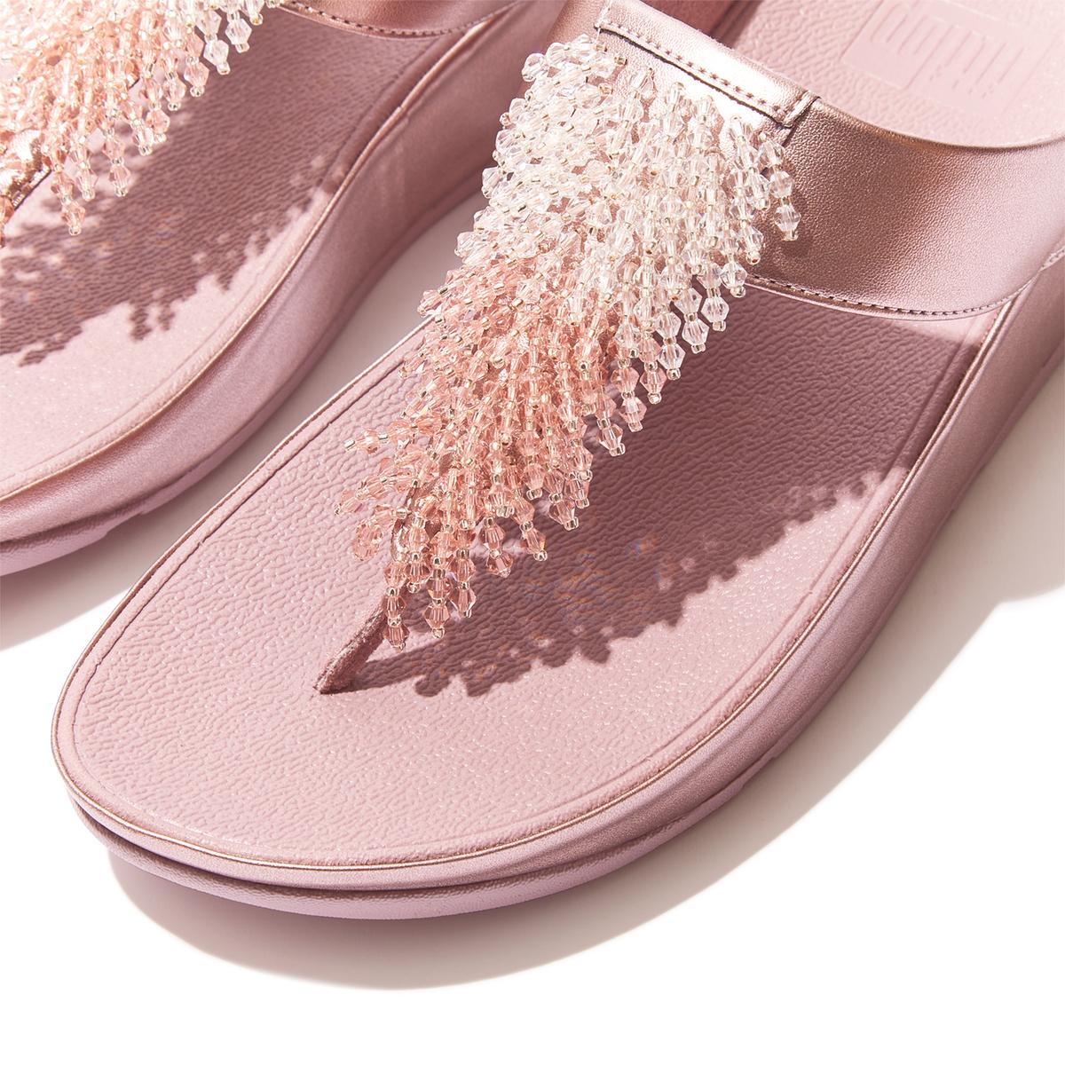 Fitflop cha discount cha rose gold