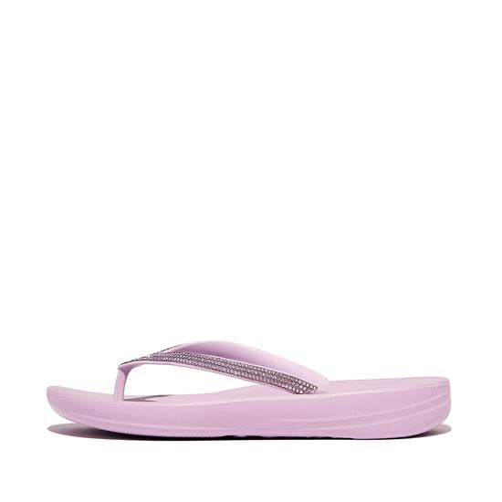 Iqushion Ombre Sparkle Flip-Flops