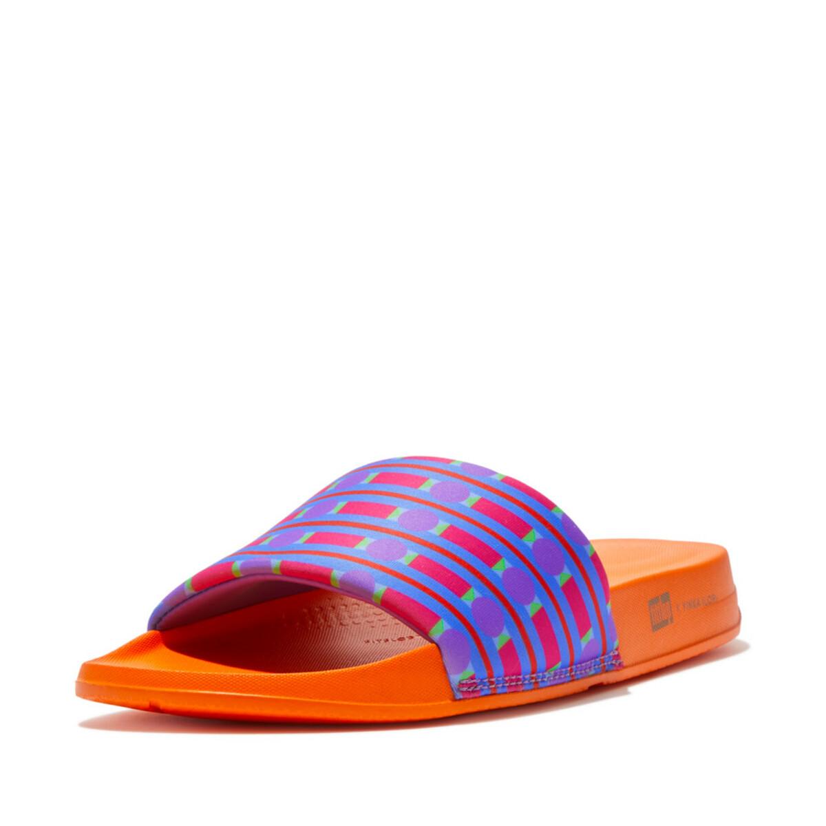 Buy Iqushion X Yinka Ilori Water-Resistant Slides Online | SKU:228-243-32-3  - Metro Shoes