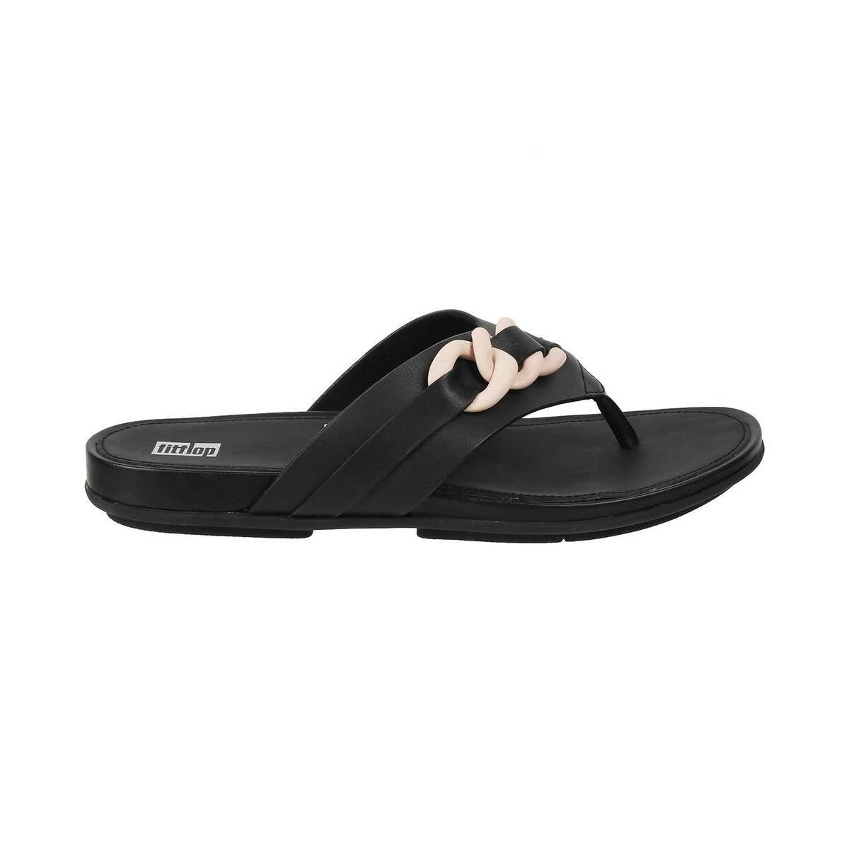 Buy Fitflop Women Black Casual Slippers Online SKU 228 343 11 3 Metro Shoes