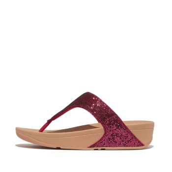 Fitflop Lulu Glitterball Toe-Post Sandals(SKU: 228-397-88-4)