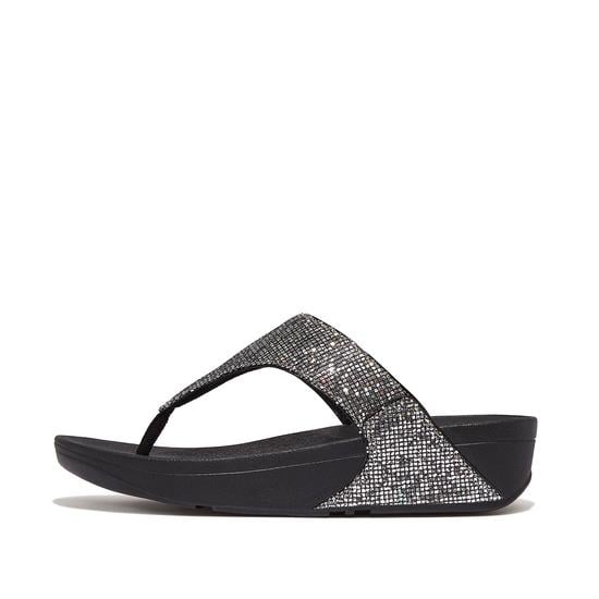 Lulu Glitterball Toe-Post Sandals