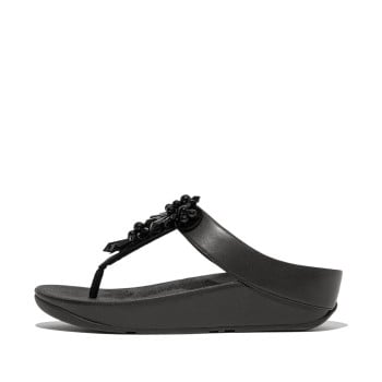 Fitflop Rumba Starburst-Bead Toe-Post Sandals(SKU: 228-413-11-3)