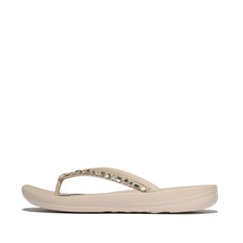 Fitflop Iqushion Multi-Crystal Ergonomic Flip-Flops(SKU: 228-414-20-3)