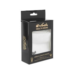 Men White Half Length Socks