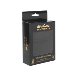 Men Black Full Length Socks