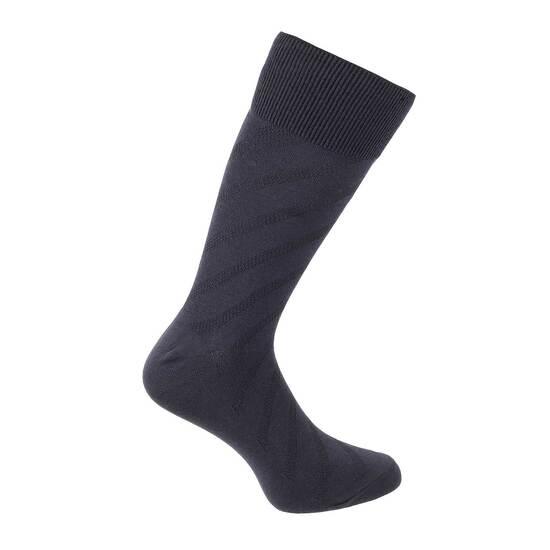 Davinchi Grey Mens Socks Full Length