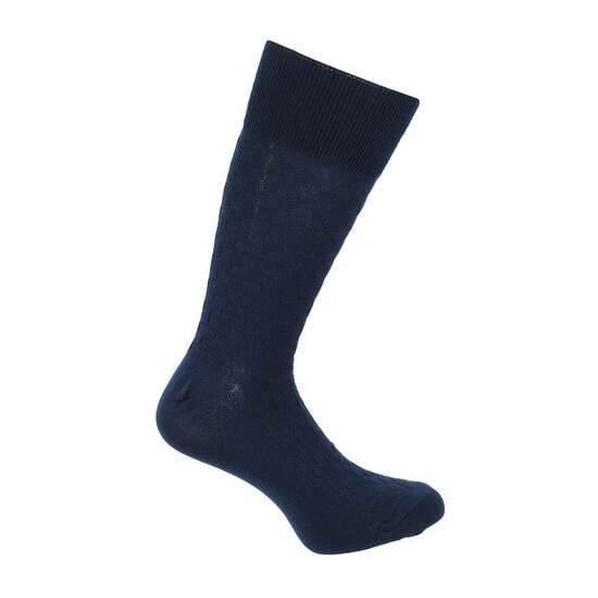 Men Blue-navy Full Length Socks