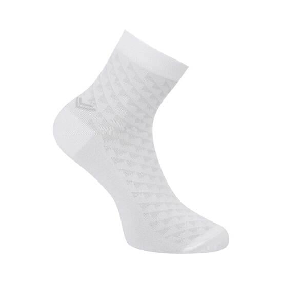 Davinchi White Mens Socks Half Length