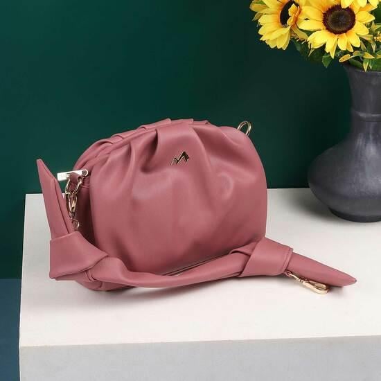 Women Peach Shoulder Bag