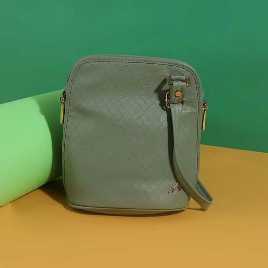 Women Green Sling Bag