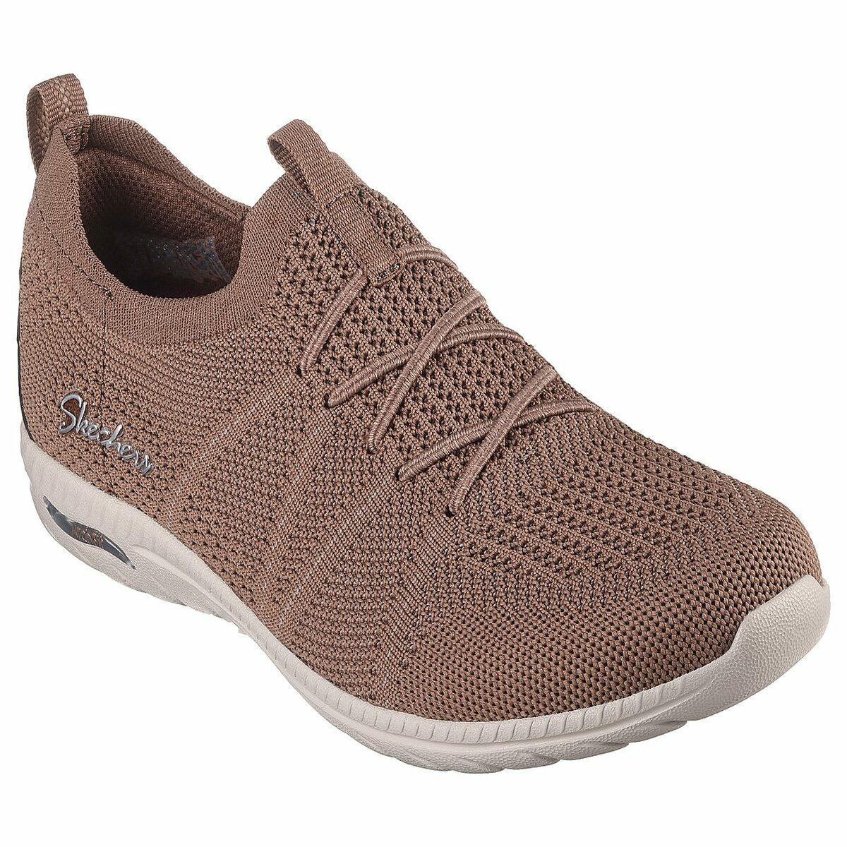 Brown sketchers for women hotsell