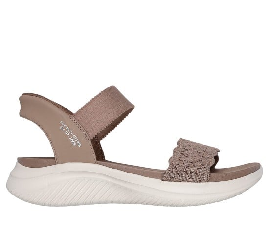 Women Moka-brown Casual Sandals