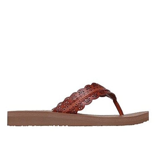 Women Brown Sports Slippers