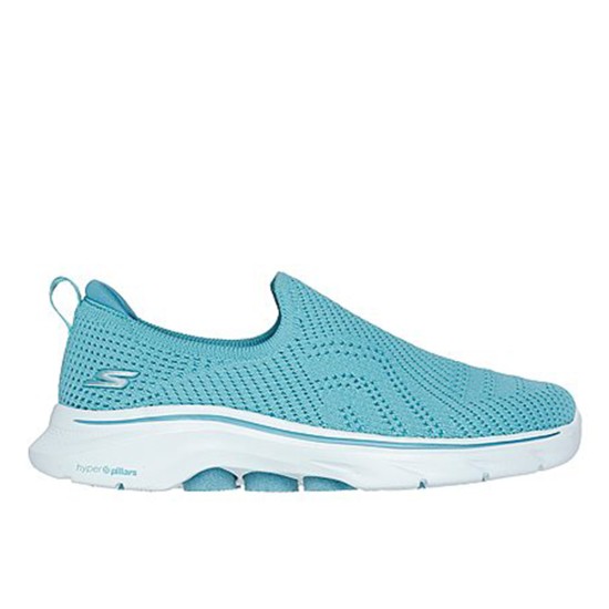 Women Blue-suede Sports Slip Ons