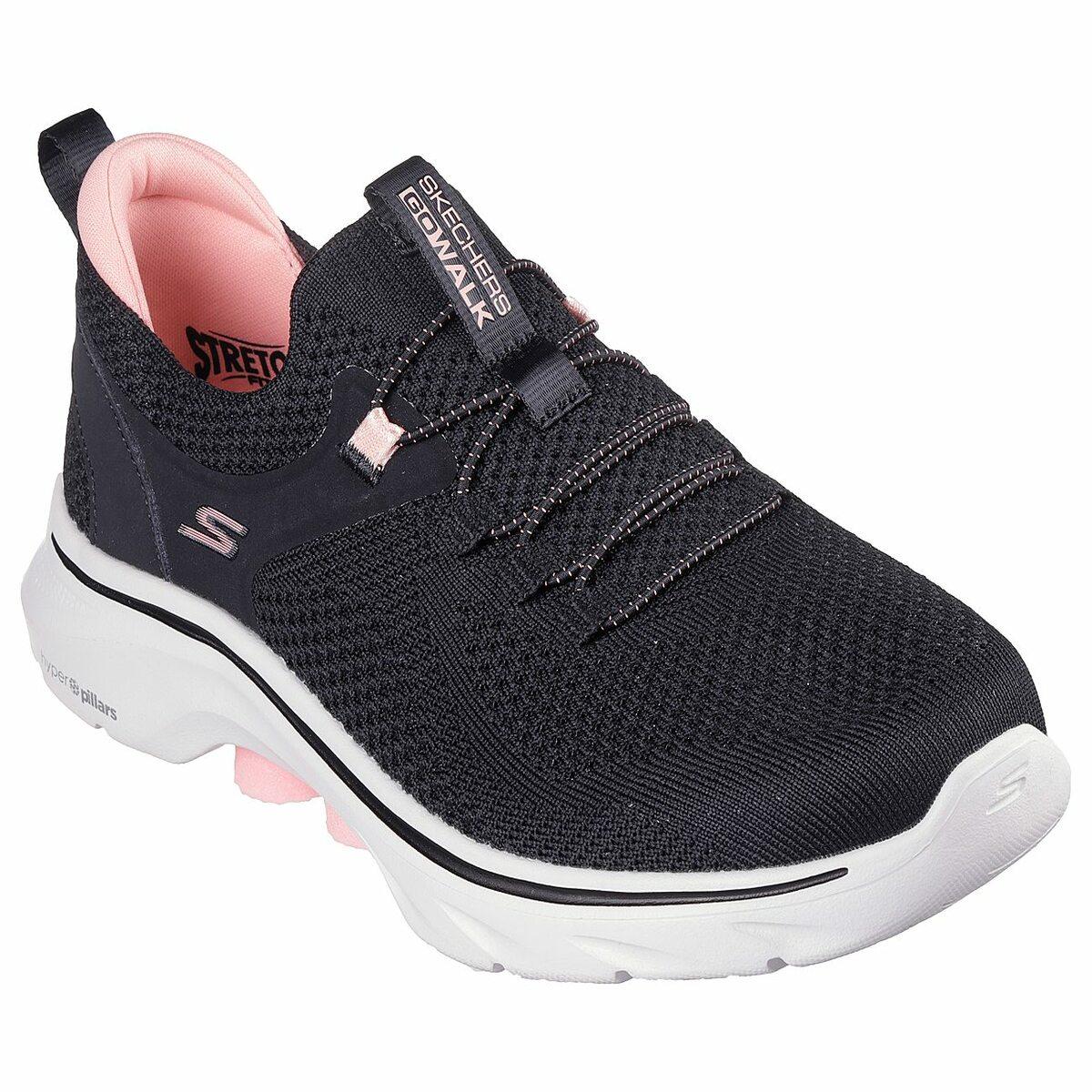 Buy Skechers Women Black Multi Sports Walking Shoes Online SKU 239 125225 53 6 Metro Shoes