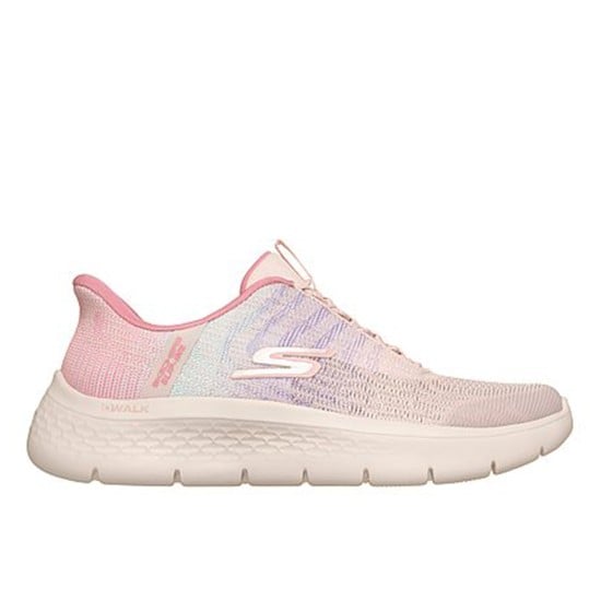 Women Pink-multi Sports Slip Ons