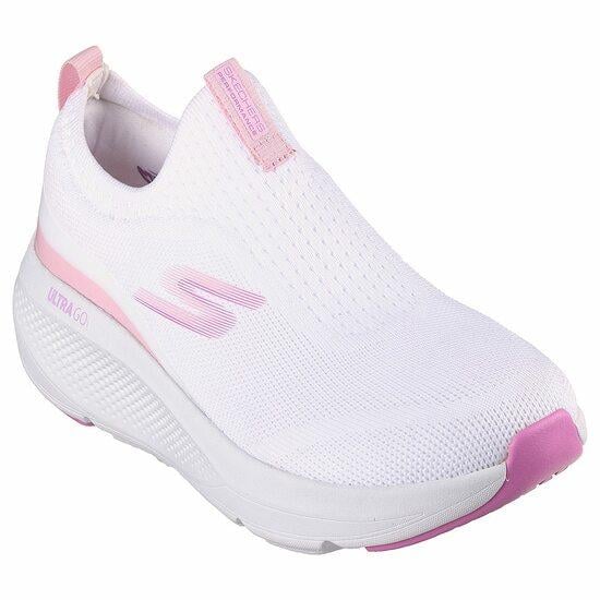 Women White-Pink Sports Walking Shoes