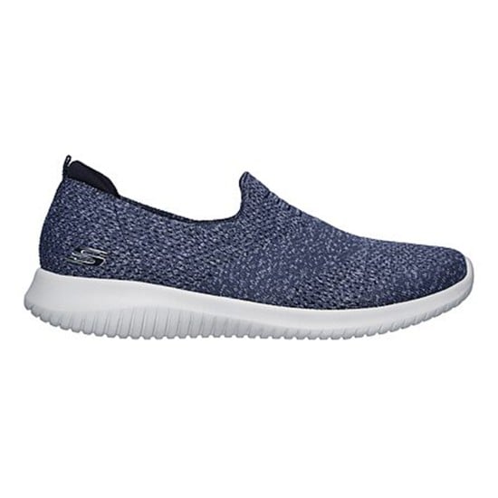 Women Blue-navy Sports Slip Ons
