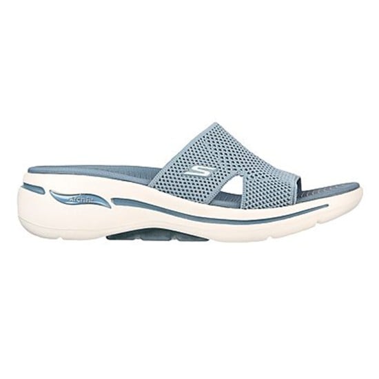 Women Light-blue Sports Slides