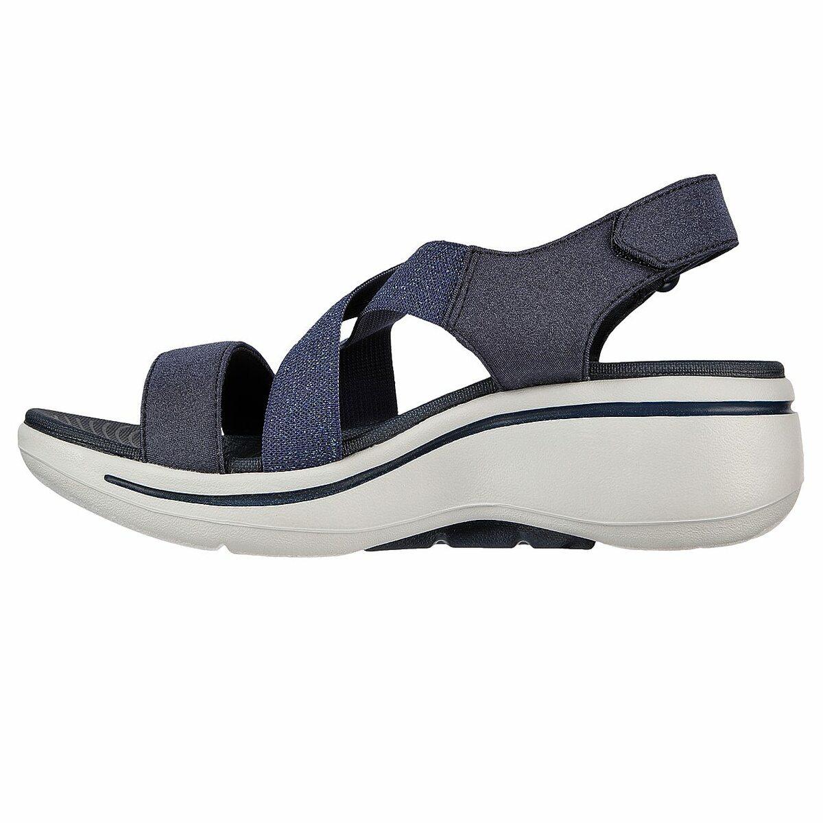 Skechers Women Navy Casual Sandals SKU: 239-140226-17-6