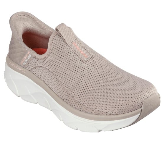 Women Beige Sports Walking Shoes